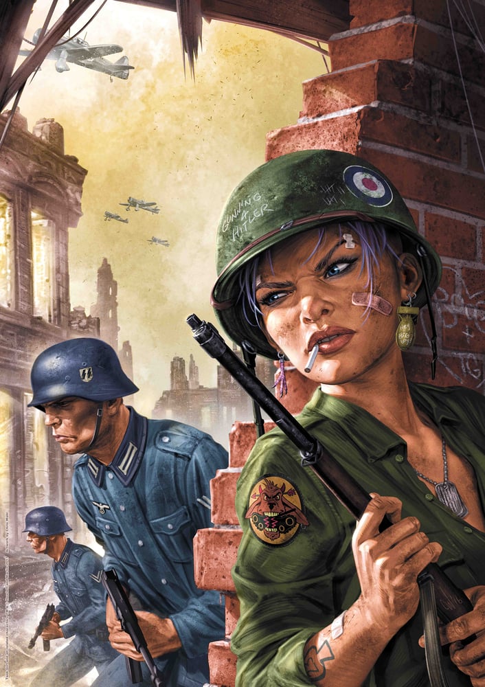 Image of Last One! Tank Girl "Sods" A3 Triple Pack - Three Prints From The Archives - Hand Signed.