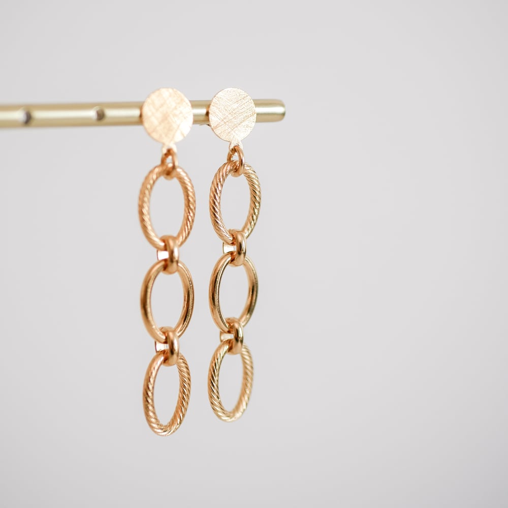 Image of Boucles d'Oreilles Longues MARLON