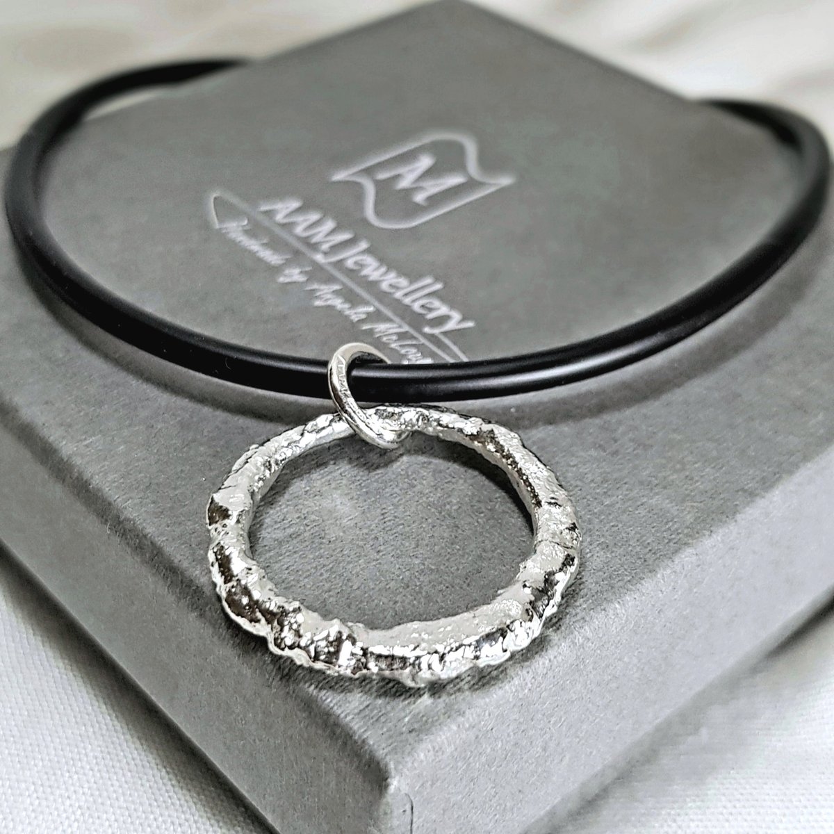 Silver 2025 ring pendant