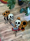 Skeleton Butterflies (Wall or Floor) Rugs