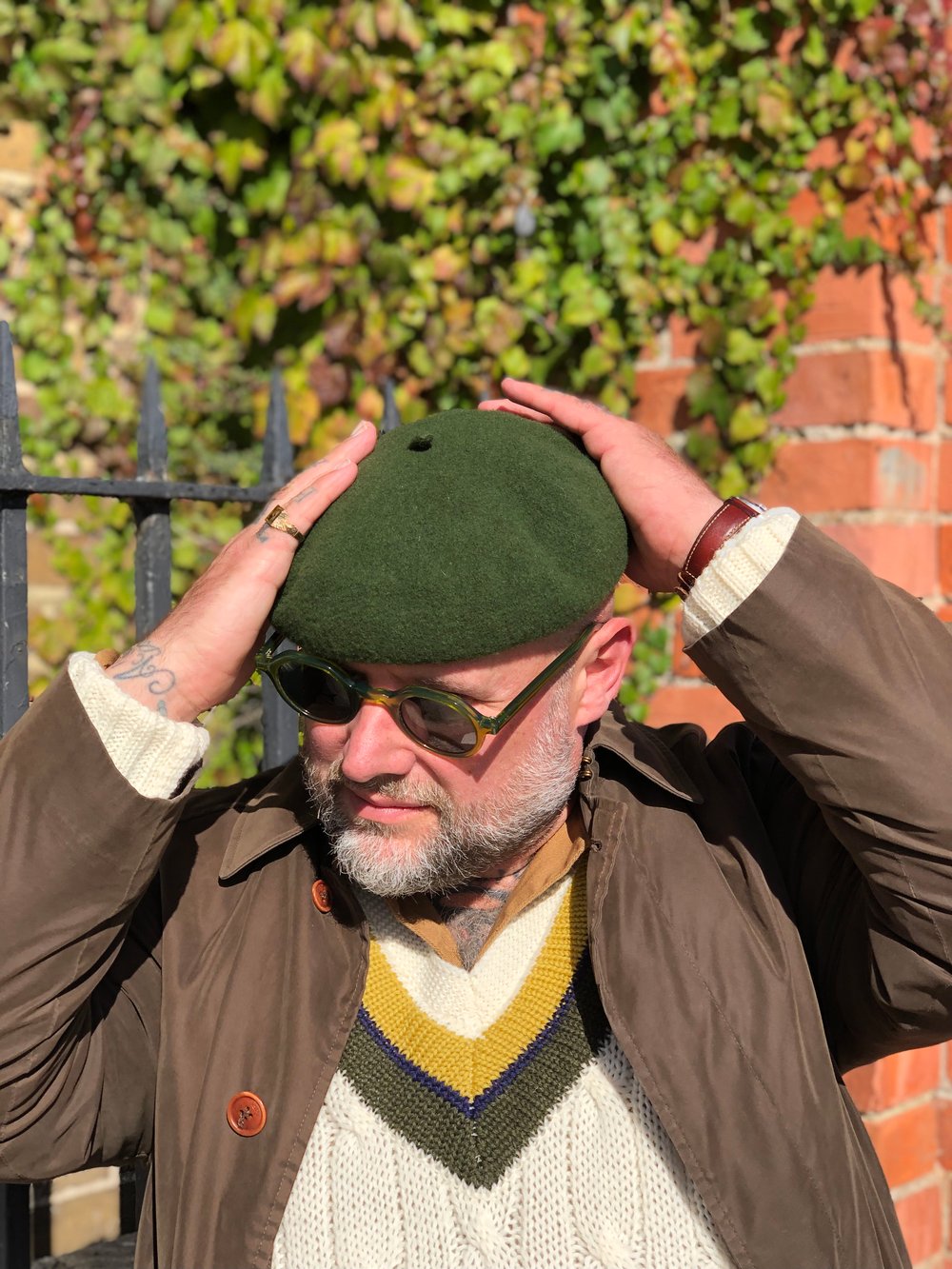 THE BERET (Autumn Green)