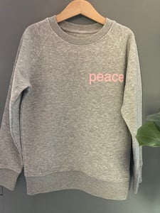 Image of Sweater peace pink