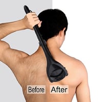 Men Back Shaver Hair Shaver Two Head Blade Foldable Trimmer Body Leg Long Handle Removal Razors Braz