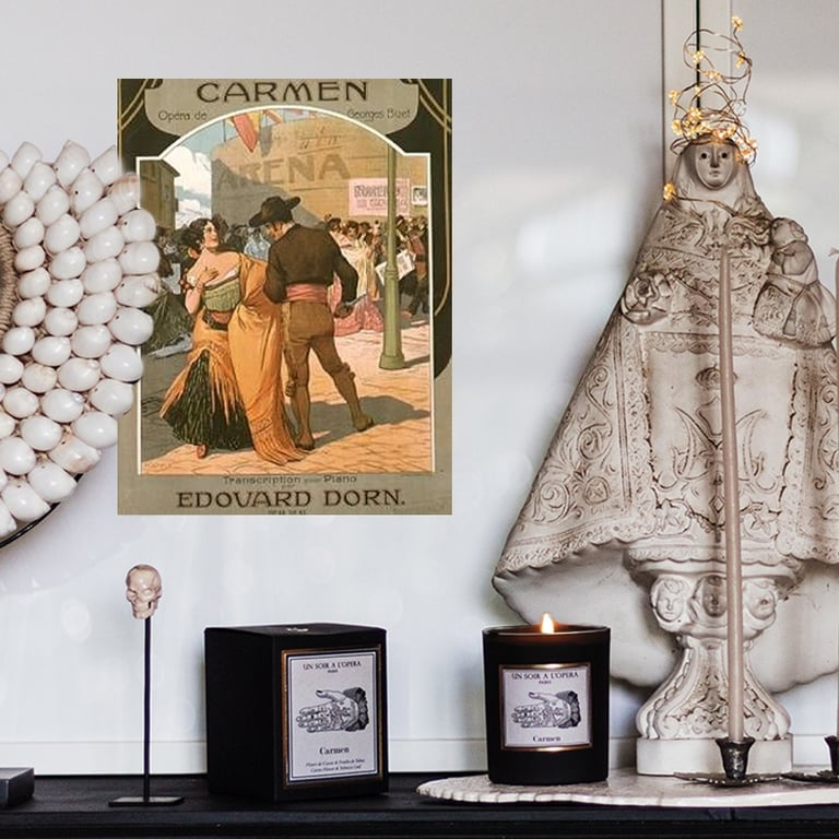 BOUGIE PARFUMÉE - CARMEN, UN SOIR À L'OPÉRA Image 2
