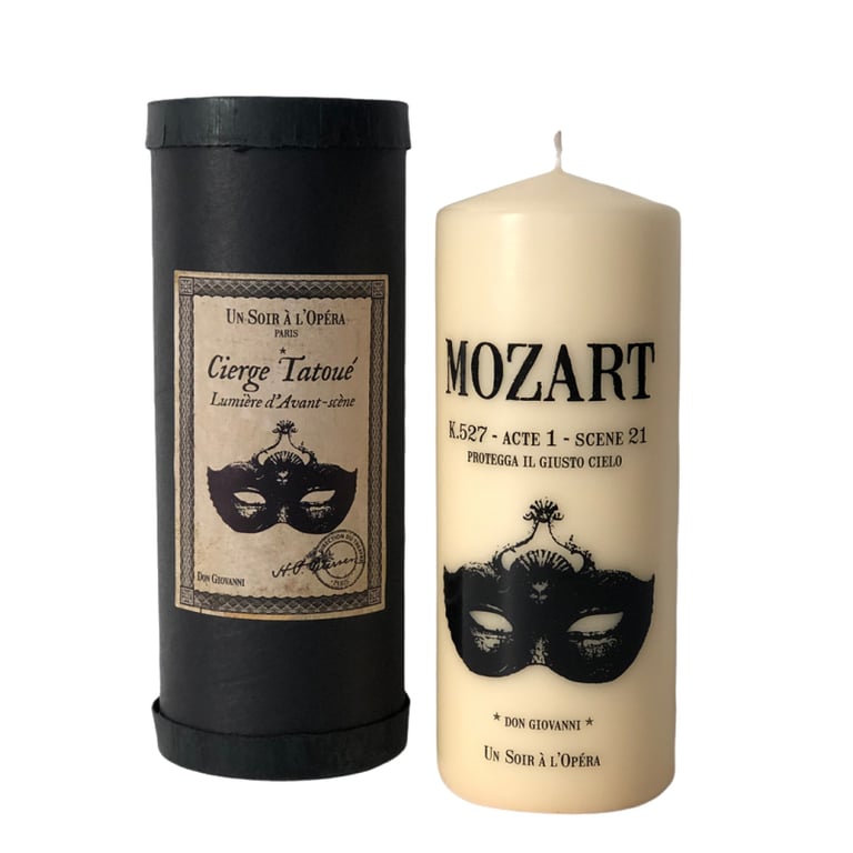 CIERGE TATOUÉ - DON GIOVANNI, UN SOIR À L'OPÉRA