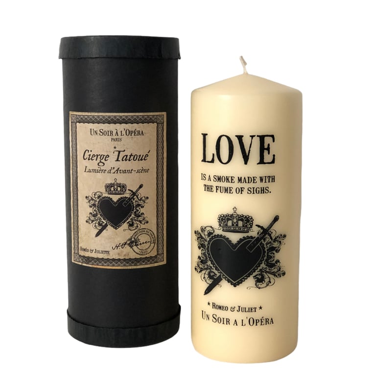 CIERGE TATOUÉ - ROMÉO ET JULIETTE, UN SOIR À L'OPÉRA