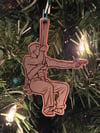Die Hard John McClane Swinging From a Fire Hose Nakatomi Plaza Ornament