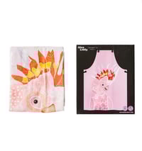 Image 2 of Alex Liddy Frankie B II Apron Pink