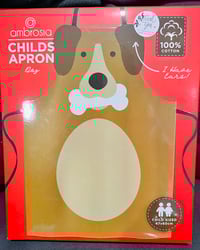 Image 2 of Ambrosia Kids Cotton Apron Dog