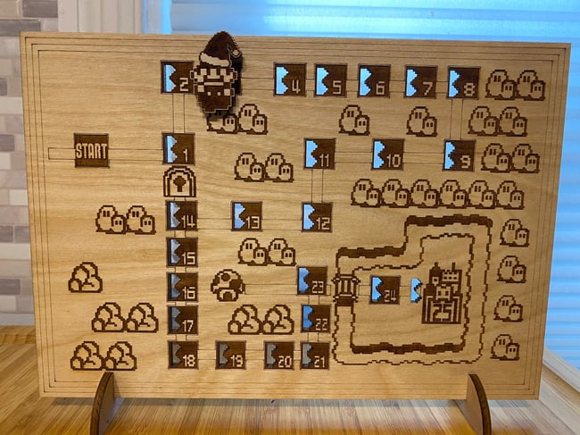 Super Mario 3 Advent Calendar (inspired by) the Nintendo Entertainment  System (NES) game