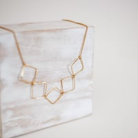 Image 4 of Collier KIZA Five Or/Argent