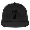 FREE AF Trucker Hat (Black on Black)