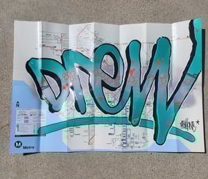 Image of L.A METRO MAPS /SIGNS 