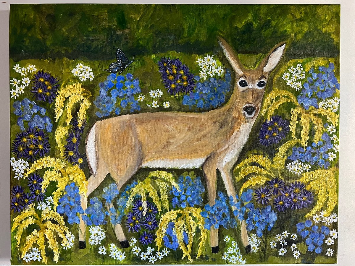 deer-in-the-meadow-original-oil-painting-viviennestrauss