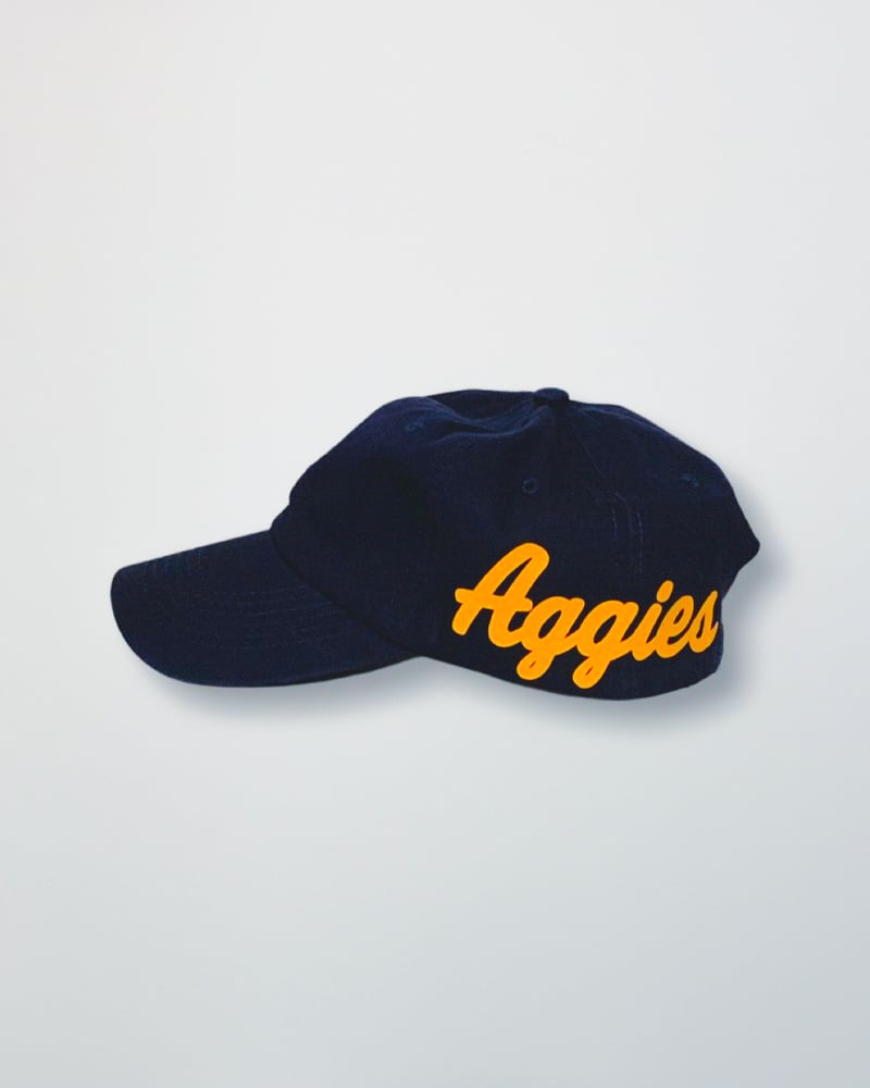 Image of Aggies Hat-Navy/Gold