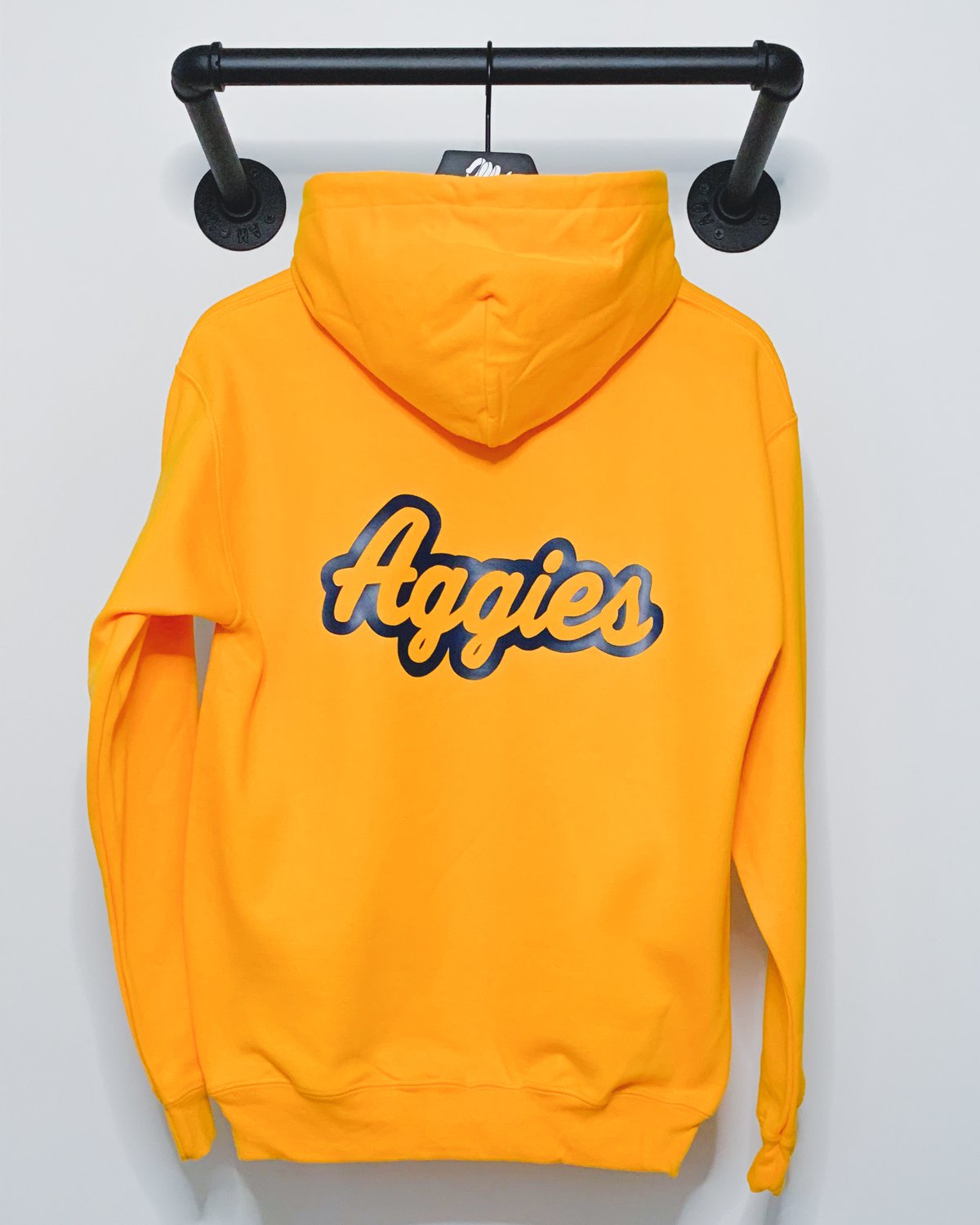 Image of Aggies Hoodie-Gold/Navy