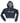 MZCL Logo Cropped Hoodie - Dark Gray