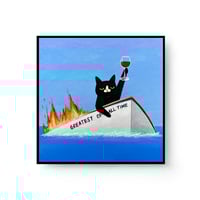 Image 2 of I’m On A Boat And It’s Sinking Fast, I Just Chill The Fuck Out And Cheers (LP)