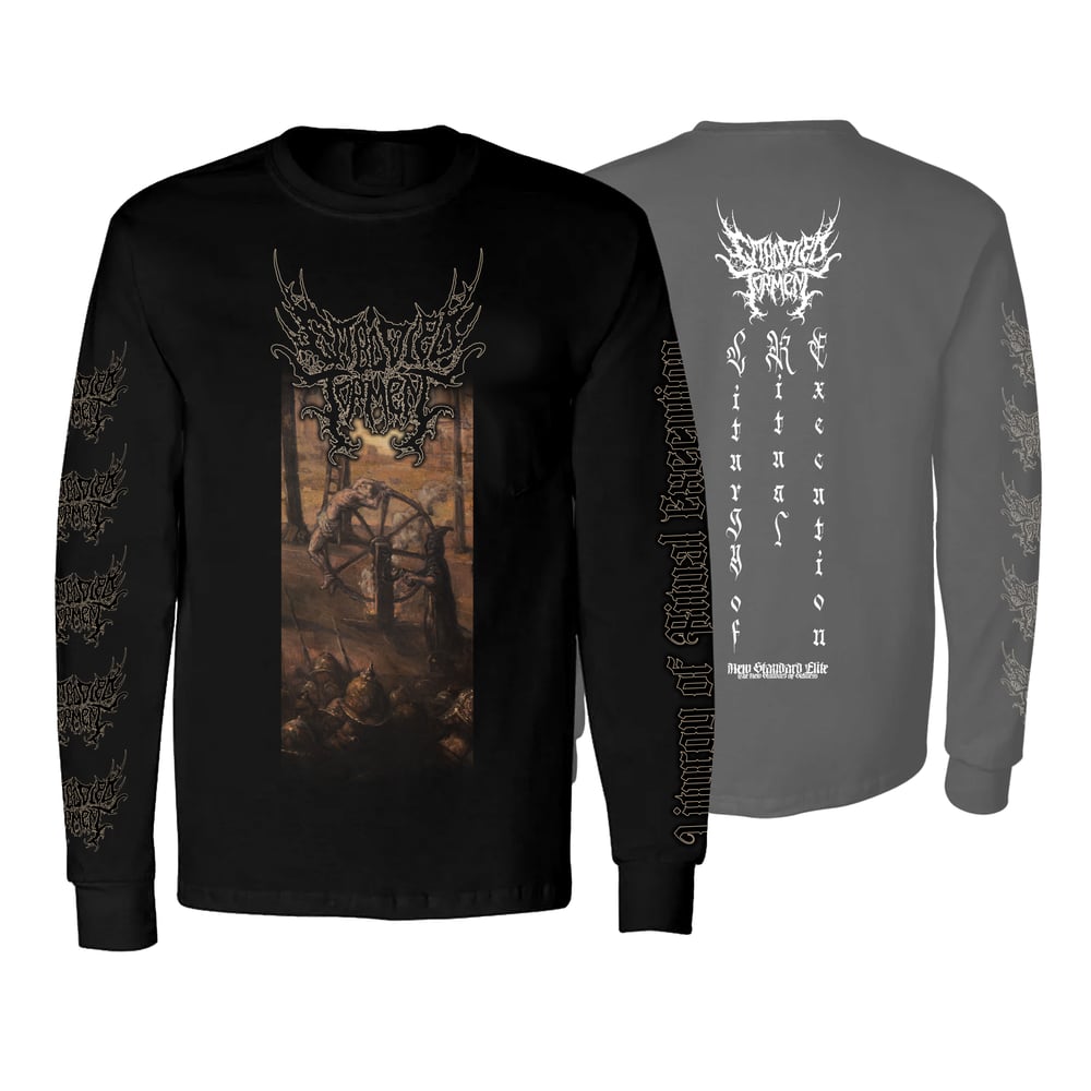 Image of EMBODIED TORMENT "LITURGY OF RITUAL EXECUTION" LONG SLEEVE