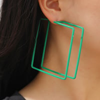 Image 4 of   Square Earrings