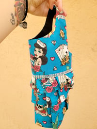 Image 2 of Sailor Tattoo Blue Dress 👗