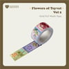 Genshin Impact Flowers of Teyvat Vol 2 Gold Foil Washi Tape