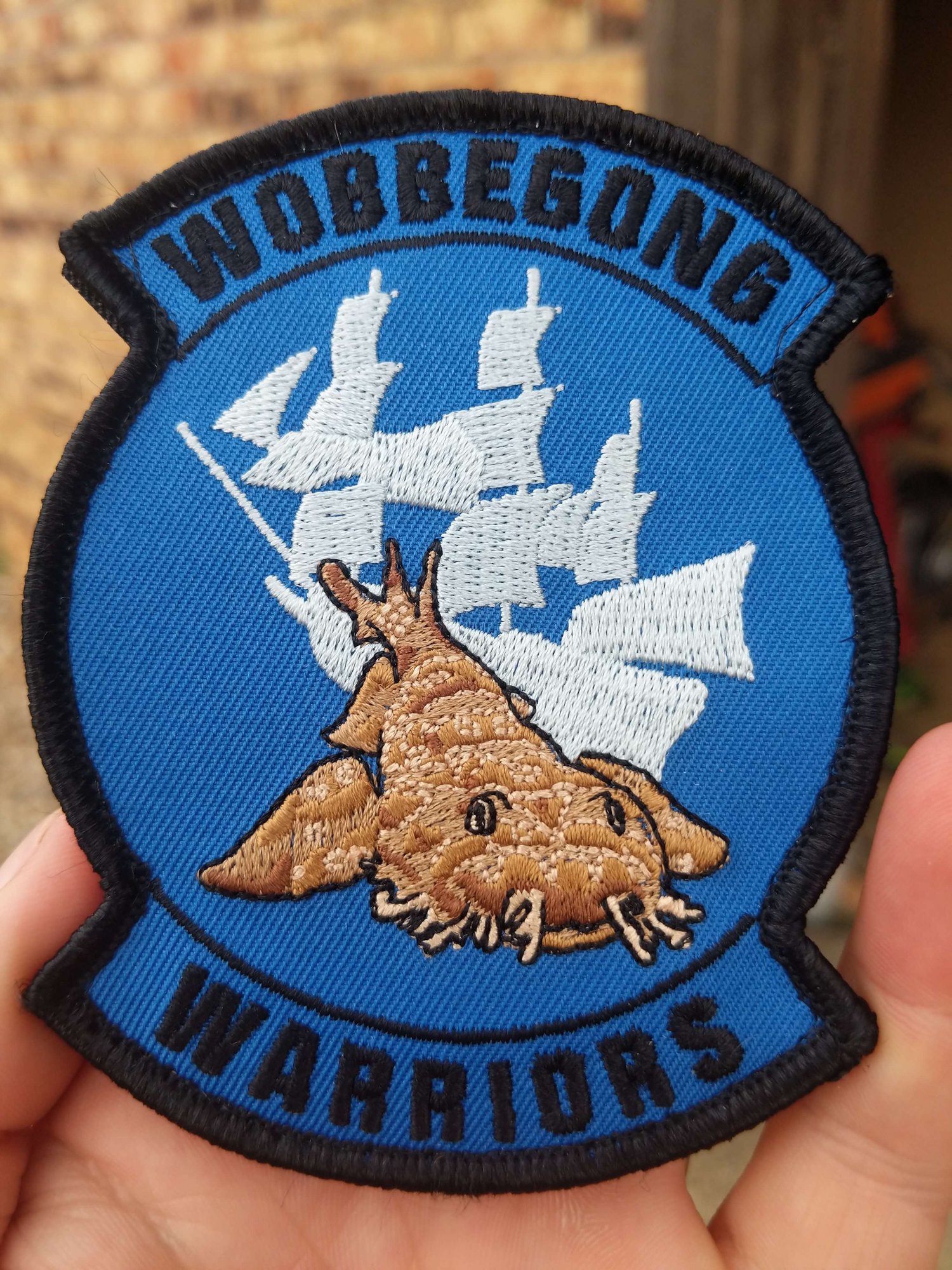 Wobbegong Warriors Patch