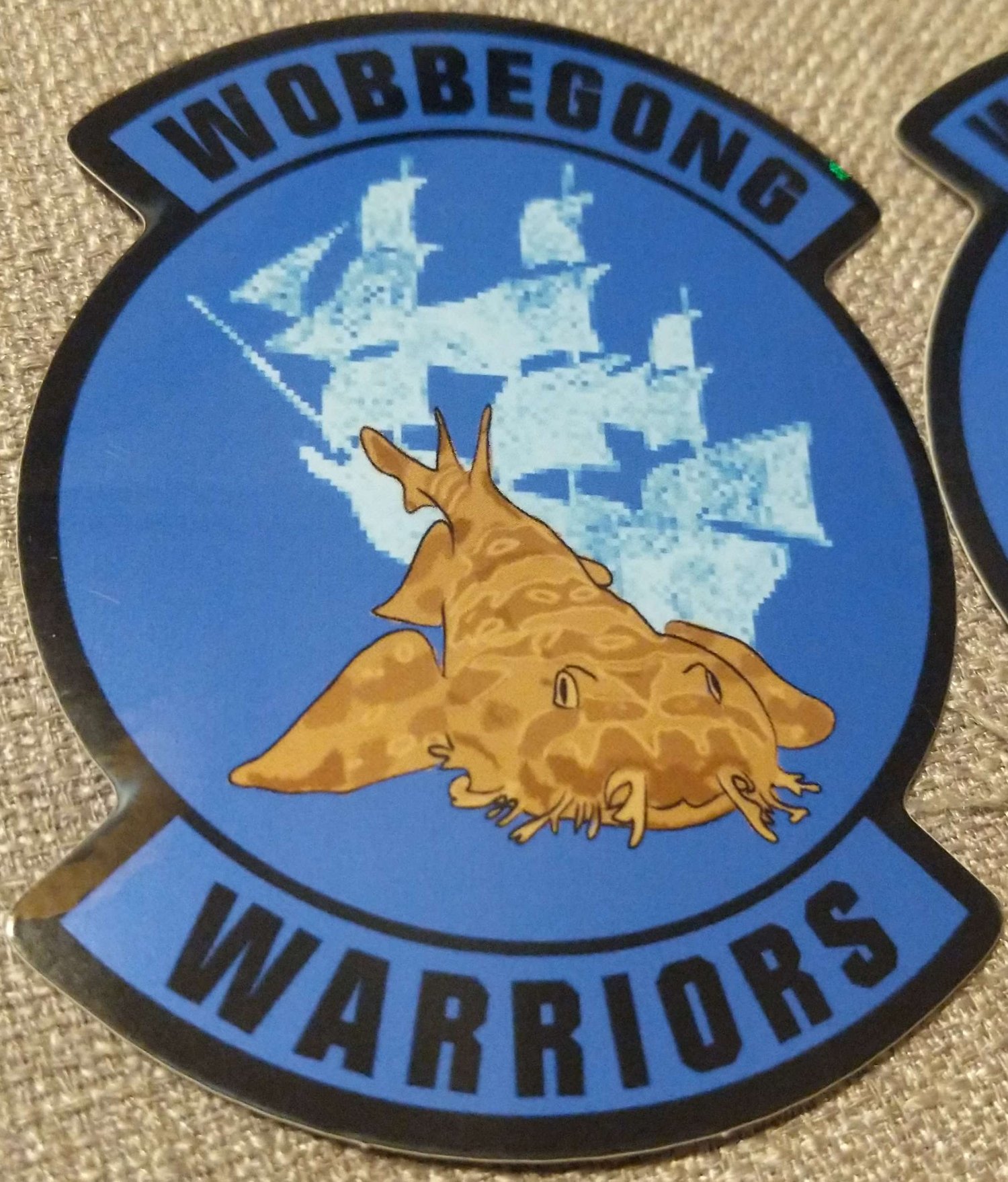 Wobbegong Warriors Sticker