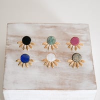 Image 2 of Puces KALÉA Dorées - 8 Coloris