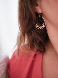 Image 5 of Grandes Boucles d'Oreilles KALÉA RING