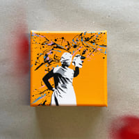 Image 1 of "Drip Remover" 1/1 Mini Canvas (orange)