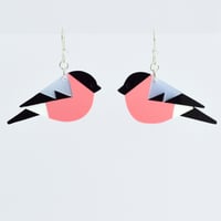 Image 2 of Bullfinch Earrings