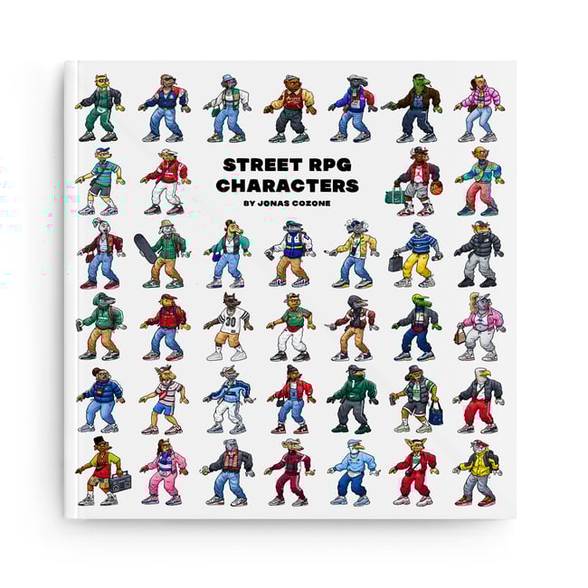 Street RPG Characters 1 (book)