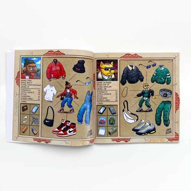 Street RPG Characters 1 (book)