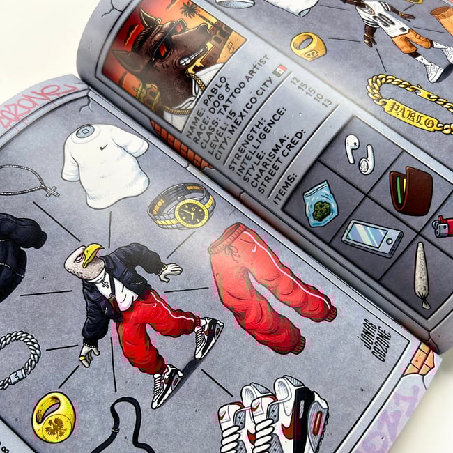 Street RPG Characters 1 (book)