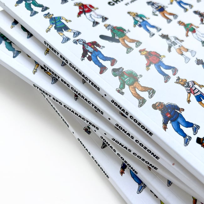 Street RPG Characters 1 (book)