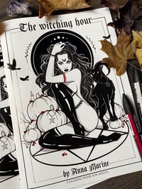 Image 1 of The witching hour coloring book 