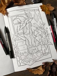 Image 3 of The witching hour coloring book 