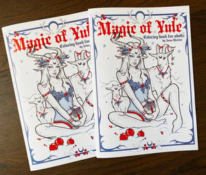 Image of Magic of Yule coloring book