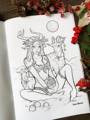 Image of Magic of Yule coloring book