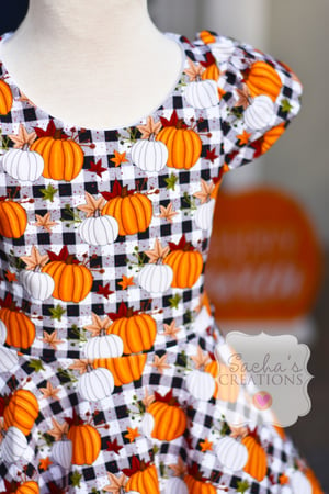 Image of Pumpkin Twirl Dress 