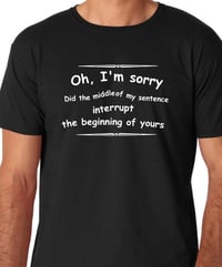 Image 1 of Did the Middle of My Sentence Interrupt the Beginning of Yours