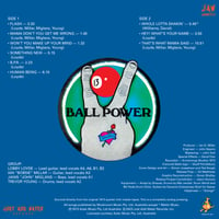 Image 2 of COLOURED BALLS - Ball Power 50th Anniversary Edition LP JAW053 