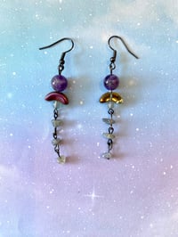 Image 1 of Dreamy Crescent Earrings