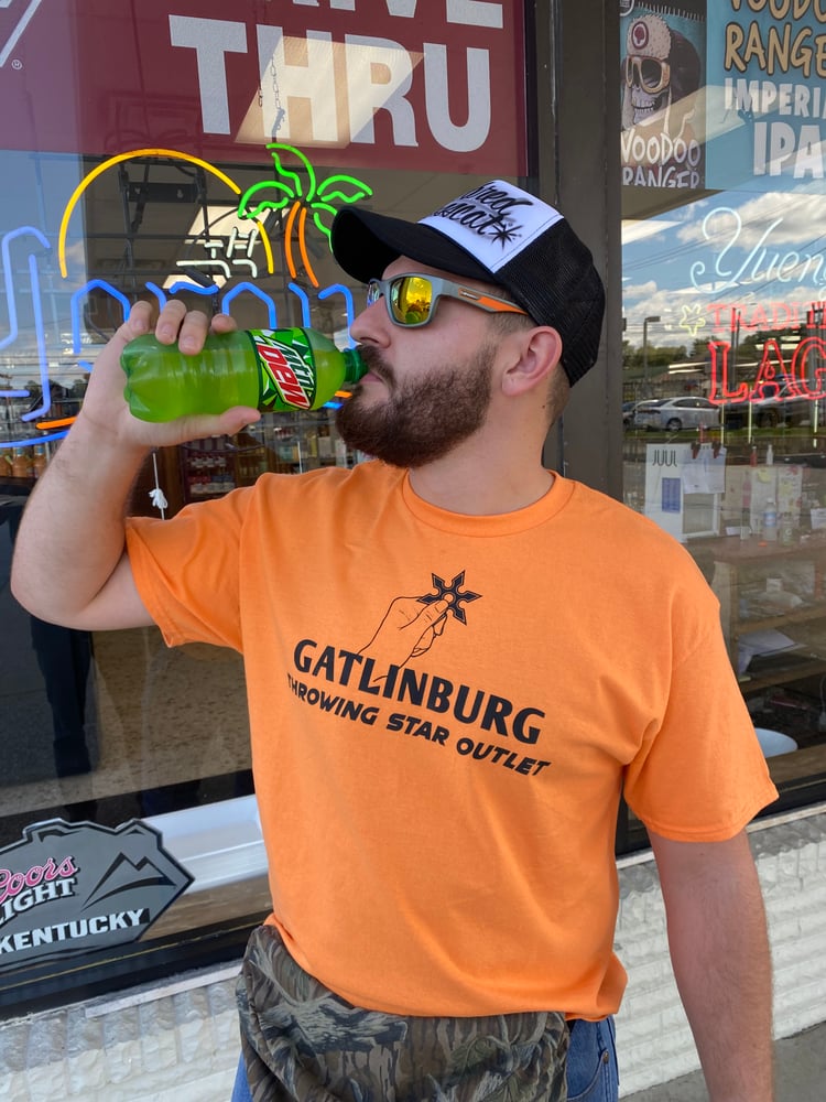 Image of Gatlinburg Throwing Star Outlet Tshirt