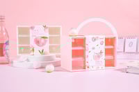 Image 1 of Mini Drawer with Decorative Stickers - White