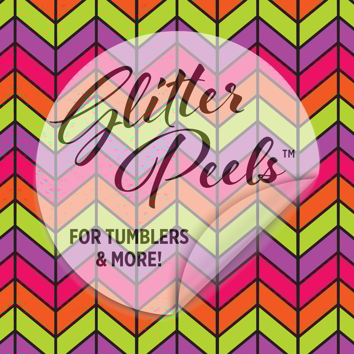 Tangram GlitterPeel