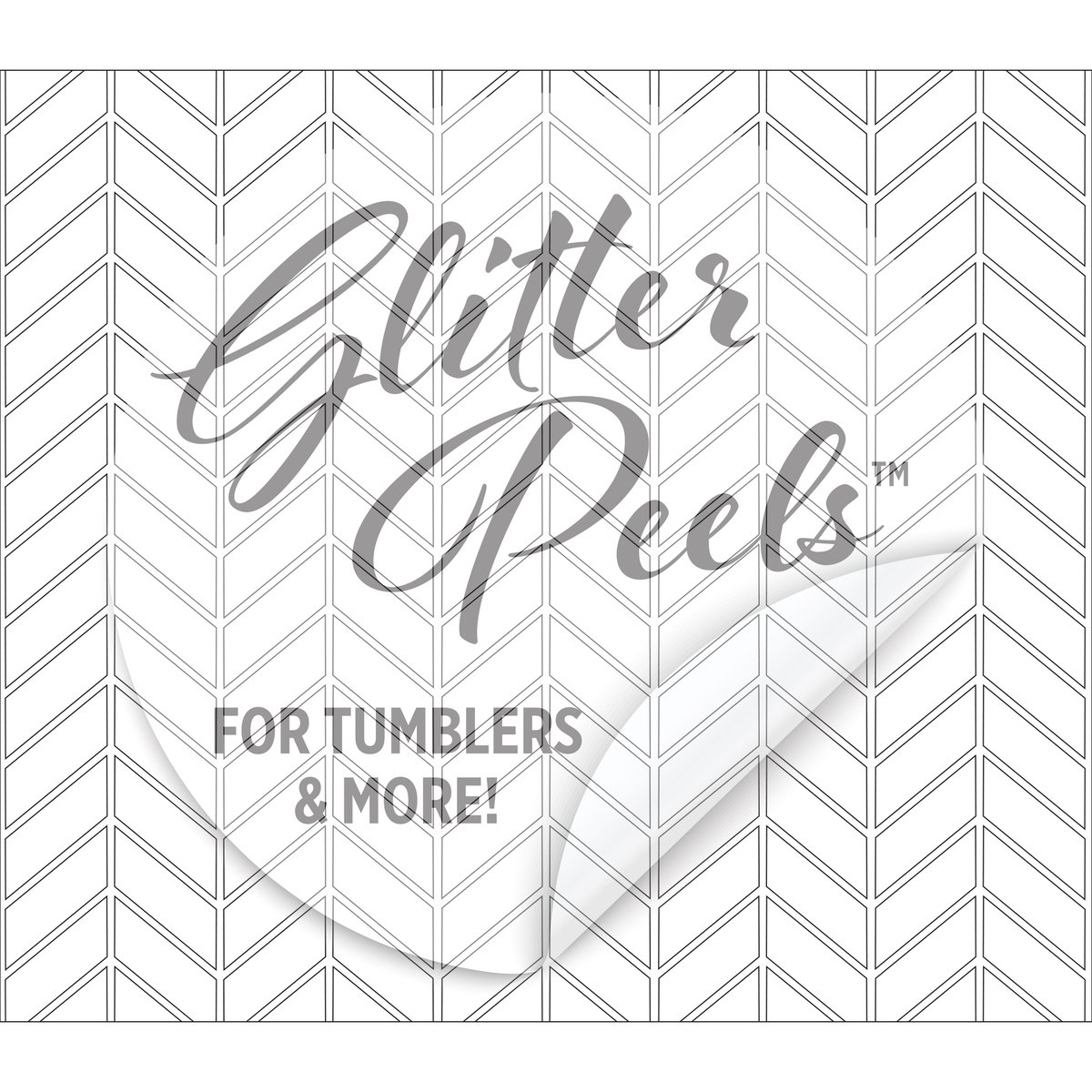 Tangram GlitterPeel