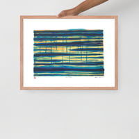 Image 4 of Aqua Miror: Archival Print -Framed or Unframed