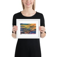 Image 2 of Aqua Amacitia: Archival Print -Framed or Unframed